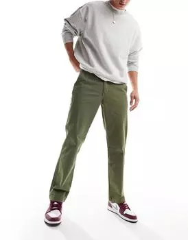 Зеленые чиносы прямого кроя Levi's XX Authentic