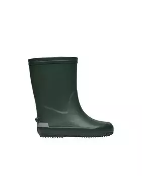 Зеленые детские резиновые сапоги Naturino, темно-зеленый