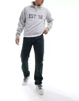 Зеленые джинсы оригинального кроя Levi's 501