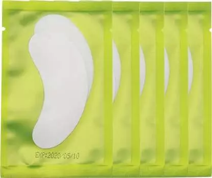 Зеленые гелевые подушечки для ресниц, 10 упаковок Project Lashes