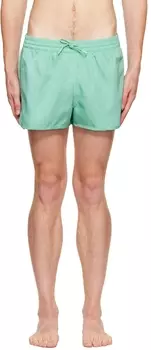 Зеленые гладкие плавки CDLP