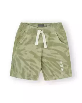 Зеленые хлопковые шорты-бермуды для мальчиков Canada House, зеленый