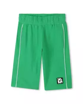 Зеленые хлопковые шорты DKNY, зеленый