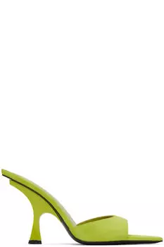 Зеленые Эстеровые Мюли The Attico