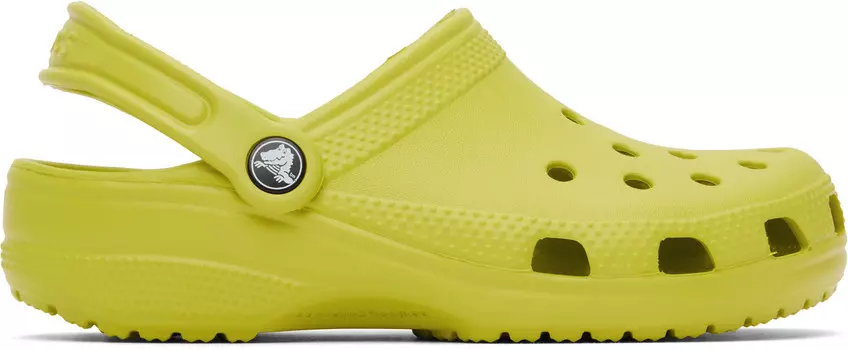 Зеленые классические сабо Crocs, Kiwi