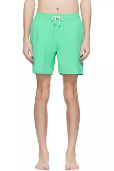 Зеленые классические шорты для плавания Traveler 5,75 дюйма Polo Ralph Lauren