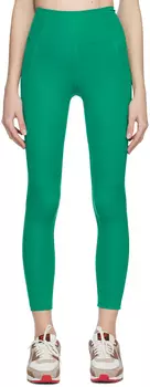 Зеленые компрессионные леггинсы Girlfriend Collective