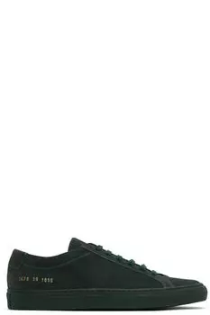 Зеленые кроссовки Achilles Tonal Suede Common Projects