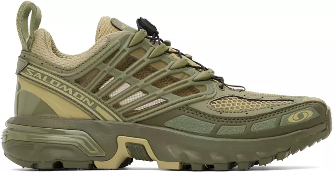 Зеленые кроссовки Acs Pro Salomon