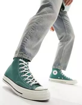 Зеленые кроссовки Converse Chuck 70