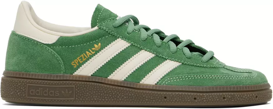 Зеленые кроссовки для гандбола Adidas Originals