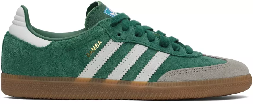 Зеленые кроссовки Samba Originals Adidas Originals