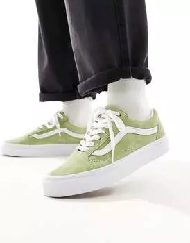 Зеленые кроссовки Vans Old Skool