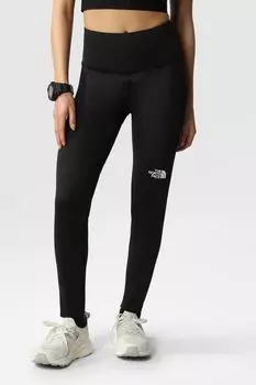 Зеленые леггинсы 7/8 Flex с завышенной талией The North Face, черный
