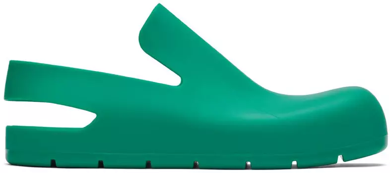 Зеленые лоферы с принтом Puddle Bottega Veneta