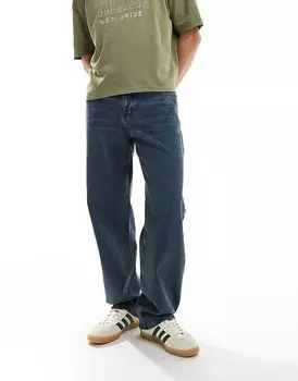 Зеленые мешковатые джинсы ASOS DESIGN