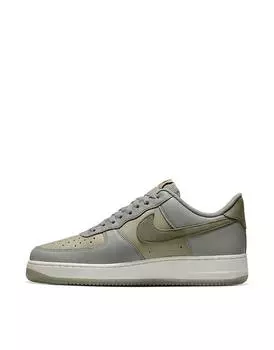 Зеленые мульти-мужские кроссовки Nike Air Force 1 '07