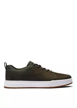 Зеленые мужские кожаные кроссовки TB0A28WD9911 Timberland