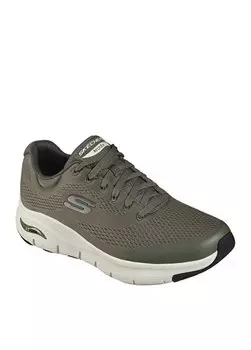 Зеленые мужские кроссовки Lifestyle 232040TK OLV ARCH FT Skechers, зеленый