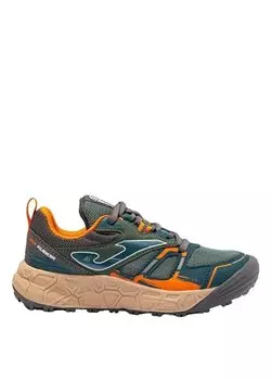 Зеленые мужские прогулочные кроссовки JKUBS2423-KUBOR 2423 VERDE NARANJA Joma
