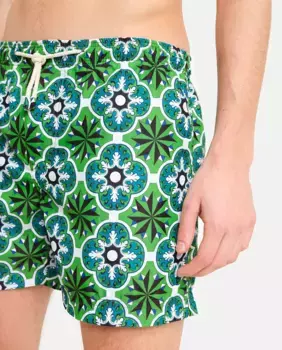 Зеленые мужские шорты-бермуды PENINSULA, зеленый