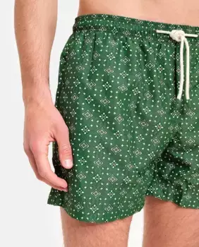 Зеленые мужские шорты-бермуды PENINSULA, зеленый