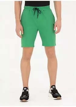 Зеленые мужские спортивные шорты PARMEIY024 U.S. Polo Assn., зеленый
