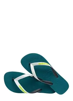 Зеленые мужские тапочки Havaianas