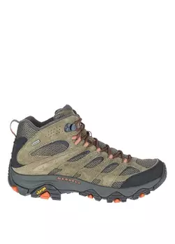 Зеленые мужские уличные ботинки Merrell