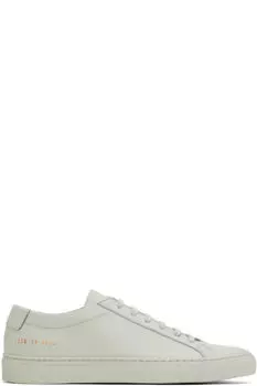 Зеленые оригинальные низкие кроссовки Achilles Common Projects