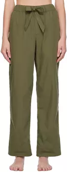 Зеленые пижамные штаны на шнурке Willow Tekla