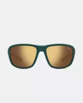 Зеленые прямоугольные солнцезащитные очки-унисекс с поляризованными линзами Polaroid, зеленый