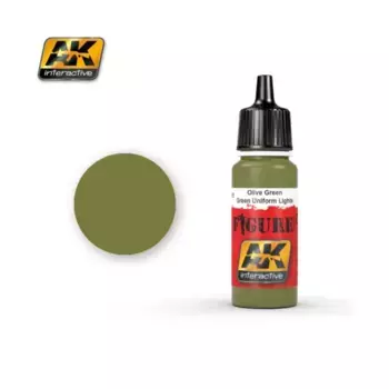 Зеленые равномерные фонари (акрил), Paint - Figure - Blue and Green Colors (AK-Interactive)