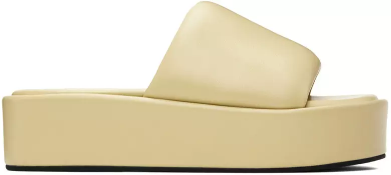 Зеленые сандалии на платформе Phoebe Stand Studio