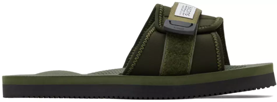 Зеленые сандалии Padri Suicoke