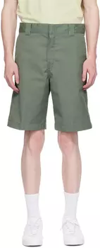 Зеленые шорты для рукоделия Carhartt Work In Progress