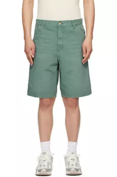 Зеленые шорты до колена Carhartt Work In Progress