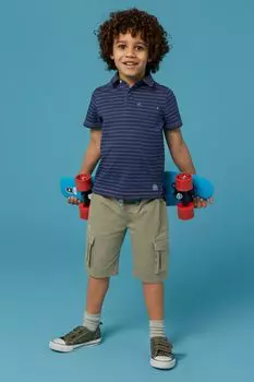 Зеленые шорты карго Carter White Stuff, зеленый