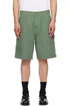 Зеленые шорты с двойным коленом Carhartt Work In Progress
