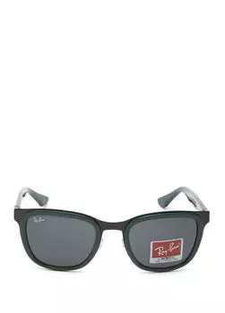 Зеленые солнцезащитные очки Ray-Ban, черный