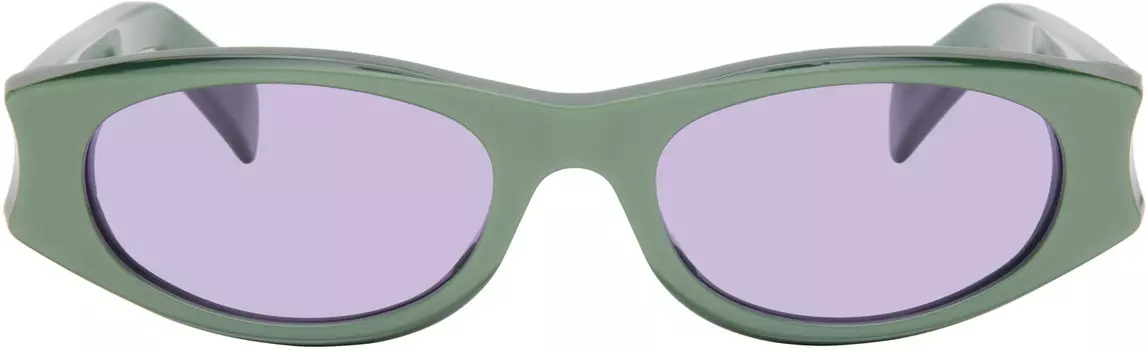 Зеленые солнцезащитные очки Razzo RETROSUPERFUTURE