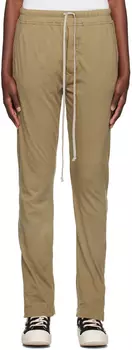 Зеленые светлые брюки для отдыха Berlin Rick Owens DRKSHDW