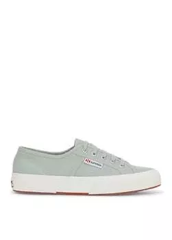 Зеленые женские хлопковые кроссовки S000010AQM-SP Superga