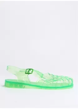 Зеленые женские сандалии Aeropostale