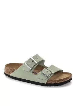 Зеленые женские тапочки Birkenstock