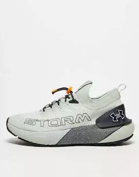 Зеленые зимние кроссовки унисекс Under Armour HOVR Phantom 3 SE Storm