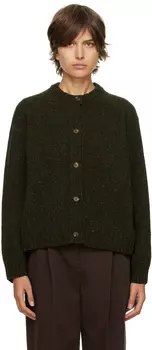 Зеленый атомный кардиган YMC