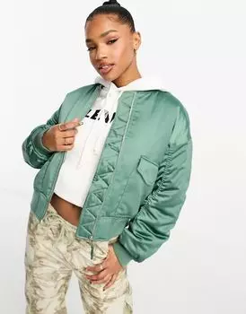 Зеленый бомбер Levi's Andy Techy