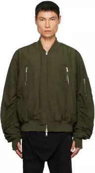 Зеленый бомбер M J 63 Hunt thom/krom