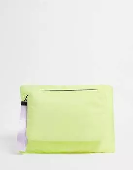 Зеленый чехол для ноутбука со съемным чехлом ASOS DESIGN